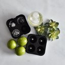 Ver imagem 3 de Forma de Gelo para Whisky em Silicone Bar Colletion Kenya Preto
