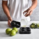 Ver imagem 2 de Forma de Gelo para Whisky em Silicone Bar Colletion Kenya Preto