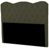 Cabeceira Casal King Size Estofada para Cama Box Verona Veludo - 5