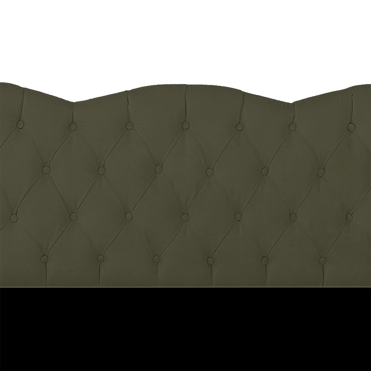 Cabeceira Casal King Size Estofada para Cama Box Verona Veludo - 3