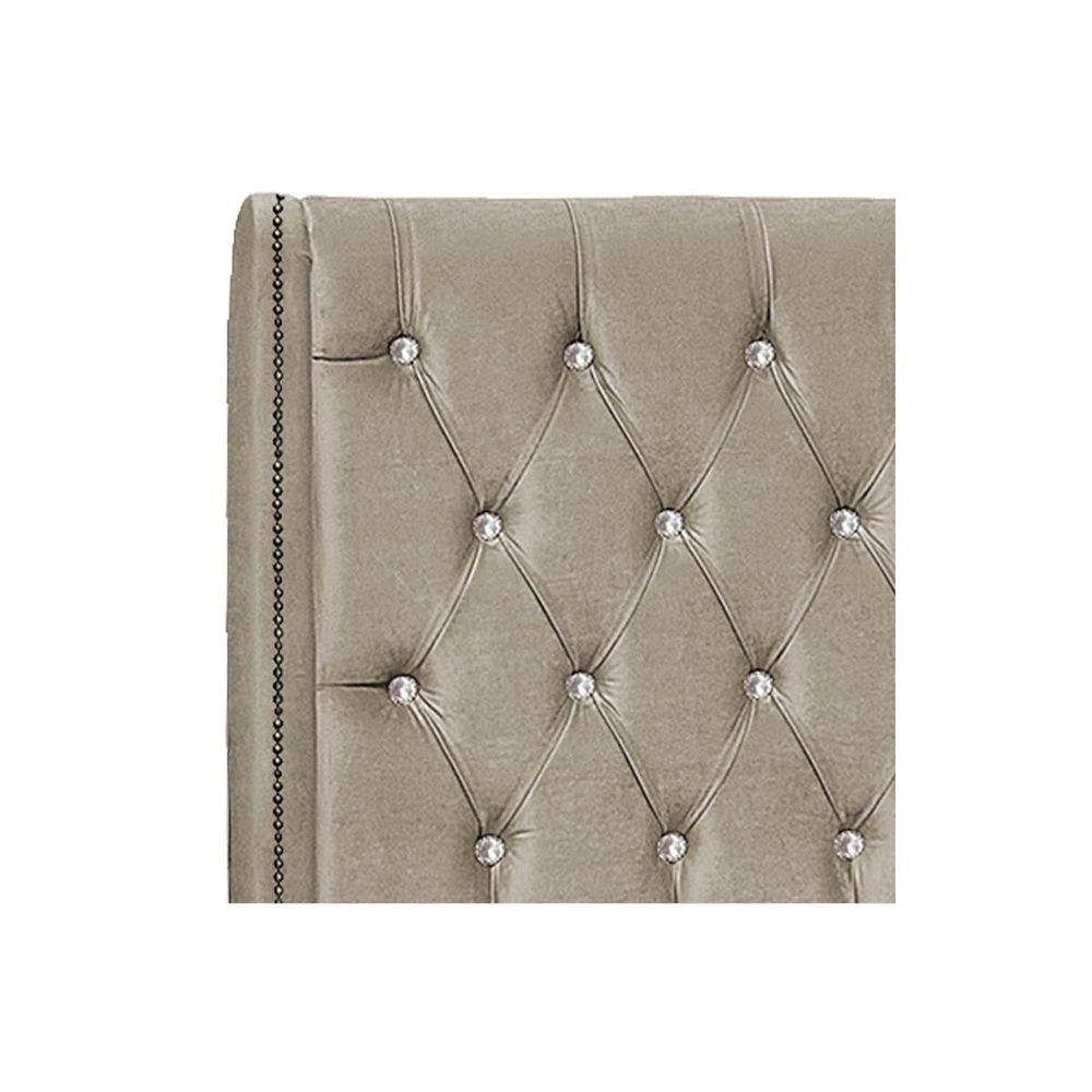 Cabeceira King Tóquio P04 195 Cm Suede Bege - 2