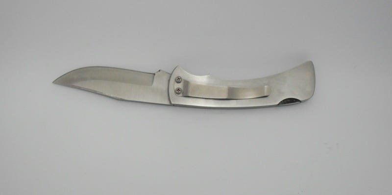 Canivete Inox Zebu de Bolso com Presilha - 3