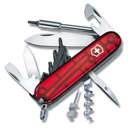 Canivete Victorinox Cyber Tool Vermelho Translúcido 1.7605.t - 1