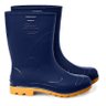 Bota Impermeável Galocha Pvc Borracha Azul/amarela com Médio - Amarelo / Azul - 40 - 1