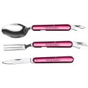 Ver imagem 1 de Conjunto de Talheres Dobráveis Guepardo Trekker para Camping