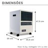 Desumidificador de Ar Antimofo | Desidrat D150 - 110V - 7