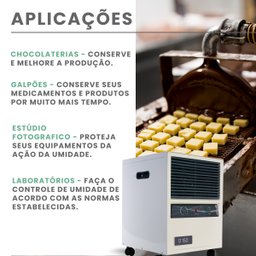 Desumidificador de Ar Antimofo | Desidrat D150 - 110V - 6