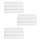 Ver imagem 1 de Jogo 3 Prateleira Geladeira Bosch Kdn Ksv Ksu Rdv 60x34