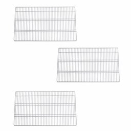 Jogo 3 Prateleira Geladeira Bosch Kdn Ksv Ksu Rdv 60x34 - 1