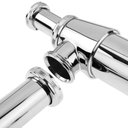 Ver imagem 6 de Sifão Lavatório Banheiro Metal Com Copo Cromado 1.1/2 x 7/8