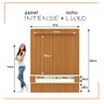 Painel Ripado para Tv até 75 Polegadas Intense com Nicho 180cm - 10