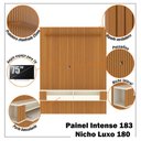 Ver imagem 2 de Painel Ripado para Tv até 75 Polegadas Intense com Nicho 180cm