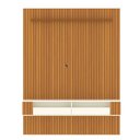 Ver imagem 5 de Painel Ripado para Tv até 75 Polegadas Intense com Nicho 180cm