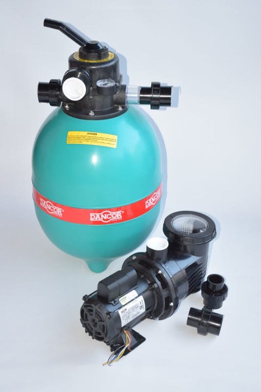 Conjunto de Filtro Rotomoldado e Bomba DFR11 - Motor WEG - 2