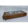Lareira Ecológica a Álcool Portátil Madeira Rústica Queimador 60cm - 5
