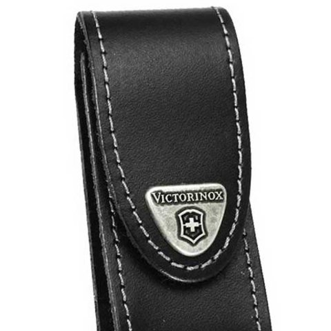 Bainha em Couro Preta Pequena - 4.0520.3 - Victorinox do Brasil Com.imp.e Exp.ltda.