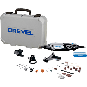 Kit Micro Retífica Dremel 4000 Com 3 Acoplamentos E 36 Acessórios - 220V