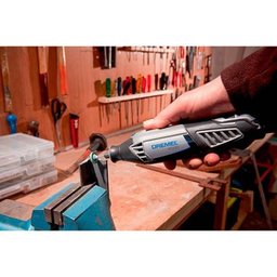 Kit Micro Retífica Dremel 4000 Com 3 Acoplamentos E 36 Acessórios - 220V - 6