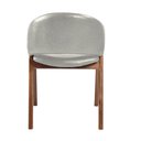 Ver imagem 7 de Kit 8 Cadeiras Decorativa Sala de Jantar Luxo Larissa Facto Prata Brilho - Mozzelar