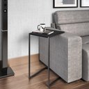 Ver imagem 2 de Mesa Lateral De Apoio 27820 Preto/Preto - Artesano