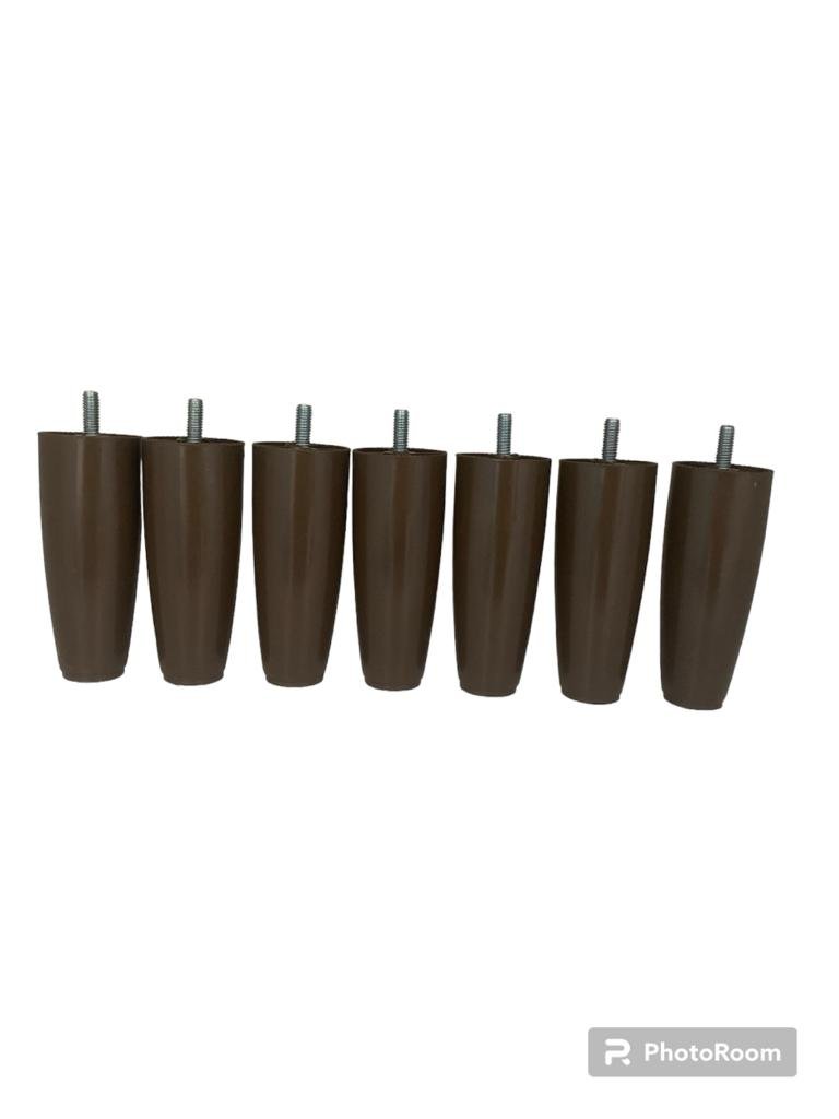 Kit Pes Cama Box 18 Pes Marron com 12 Cm de Altur - 2