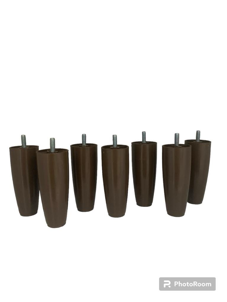 Kit Pes Cama Box 18 Pes Marron com 12 Cm de Altur - 3