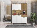 Ver imagem 3 de Armário de Cozinha Pequeno 6 Portas 1 Gaveta Genova Kits Paraná