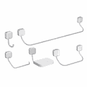 Ver imagem 6 de Kit Acessorios para Banheiro - 2000.C02 - DECA - Kit Acessorios para Banheiro - 2000.C02 - DECA