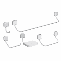 Kit Acessorios para Banheiro - 2000.C02 - DECA - Kit Acessorios para Banheiro - 2000.C02 - DECA - 6