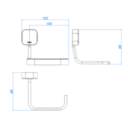 Kit Acessorios para Banheiro - 2000.C02 - DECA - Kit Acessorios para Banheiro - 2000.C02 - DECA - 5
