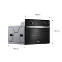 Ver imagem 4 de Forno de Embutir Elétrico Consul 47 Litros com Timer Autodesligamento - Cob47be