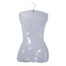 Kit 20 Cabides Pvc Feminino - Transparente - 3