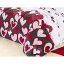 Ver imagem 4 de Kit Acolchoado Casal Padrão Desire 3 Peças 100% Algodão 200 Fios Love