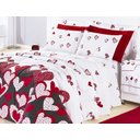 Ver imagem 2 de Kit Acolchoado Casal Padrão Desire 3 Peças 100% Algodão 200 Fios Love
