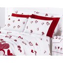 Ver imagem 3 de Kit Acolchoado Casal Padrão Desire 3 Peças 100% Algodão 200 Fios Love
