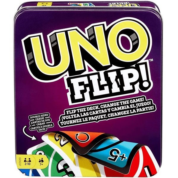 Jogo de Cartas UNO FLIP Mattel GDG37 - 1