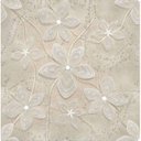 Ver imagem 2 de Papel de Parede Decorativo Floral Areia Tons Claros 2,5m