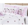 Kit Edredom Casal Queen Craft 5 Peças Borboletas 100% Algodão 200 Fios - 3