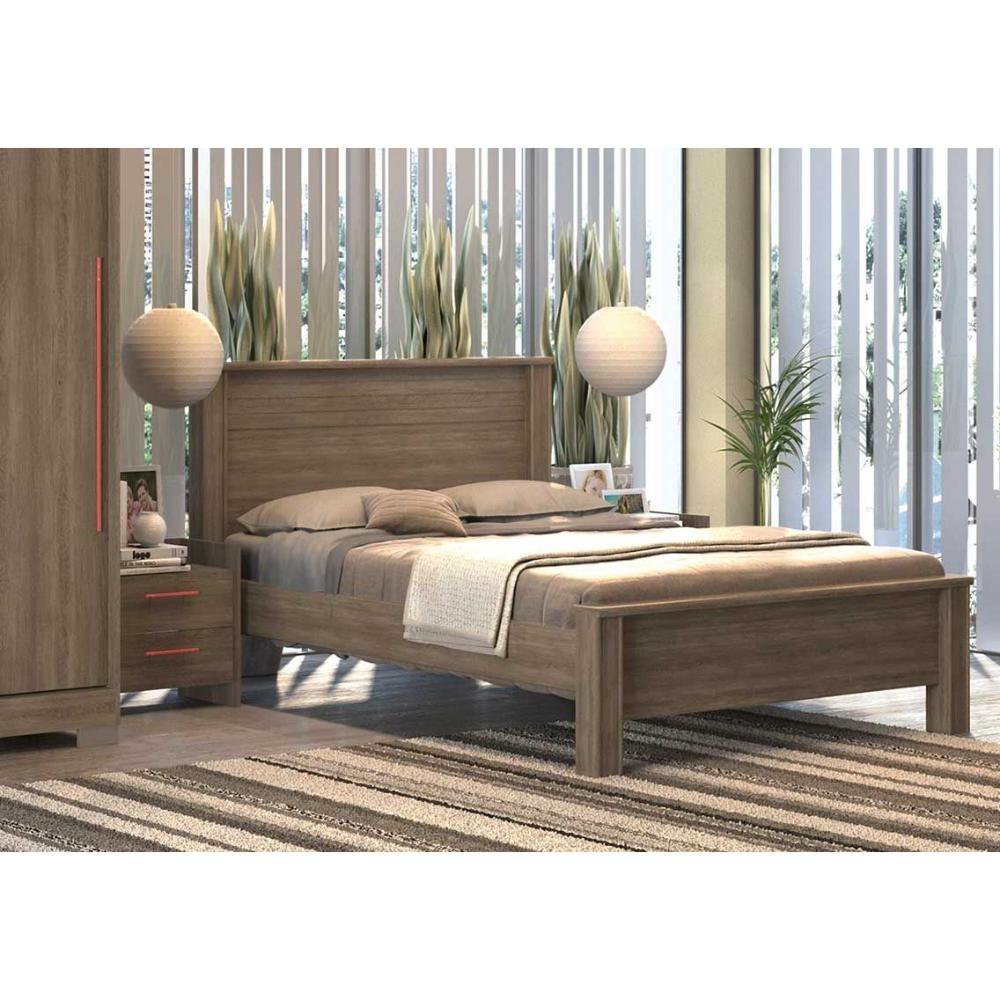 Cama de Casal S819 Polipropileno Branco - Kappesberg - 3