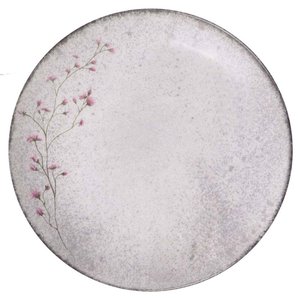 Prato Fundo de Porcelana Decorada Floralis 21cm 1un Tramontina