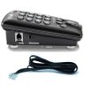 Kit 3 Telefones Headset com Base Discadora Teclado Elgin Hst 6000 Telemarketing Preto - 4