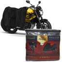 Ver imagem 1 de Capa Couro Cobrir Twister Cb Xre CBR Fazer Yzf Lander S1000 Gsx Xj6 Horizon Hp4