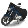 Capa Couro Cobrir Twister Cb Xre CBR Fazer Yzf Lander S1000 Gsx Xj6 Horizon Hp4 - 4