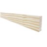 Rodapé De Madeira Liso 5,5 Cm Pinus Clear 9 Barras - 2