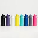 Ver imagem 1 de Garrafa Térmica Tr-016 600ml Premium com Protetor de Silicone:Variado