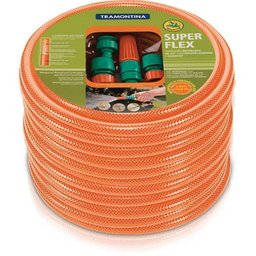 Mangueira Jardim Super Flex C/Eng. 15M - Laranja - Tramontina Multi Ferramentas S/A - 1