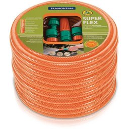 Mangueira Jardim Super Flex C/Eng. 15M - Laranja - Tramontina Multi Ferramentas S/A - 2