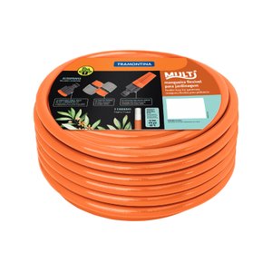 Mangueira Tramontina Multi 1/2" com Acessórios Laranja 20 metros