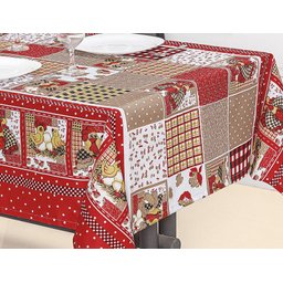 Toalha de Mesa Retangular Vilela 2,10M x 1,40M Estampa Fazendinha - 4