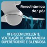 Ventilador de Teto Aliseu Terral com Controle de Parede 127v - Branco - 11